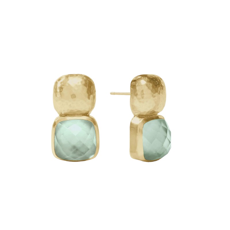 Julie Vos Catalina Earring, Iridescent Aquamarine Blue | ER540GIBQ00 ...