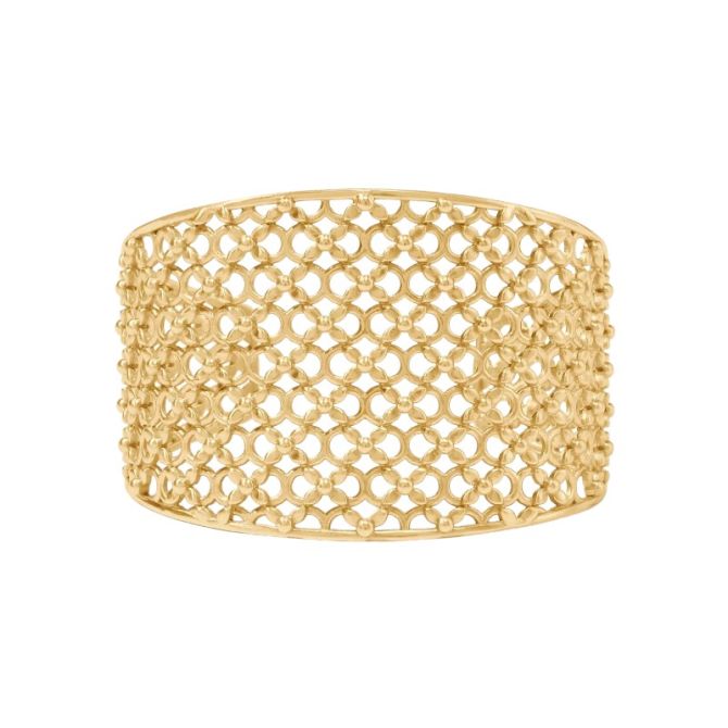 Julie Vos Helene Cuff, Yellow Gold Plated