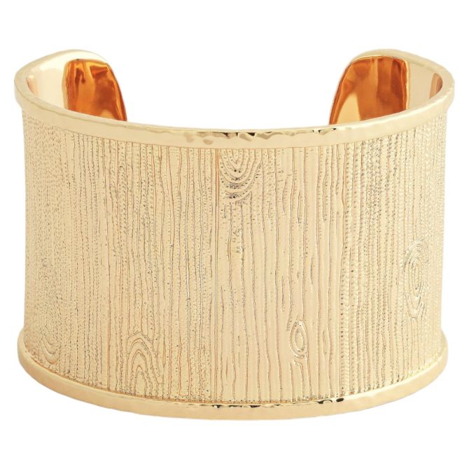 Anabel Aram Jewelry Enchanted Forest Bark Cuff