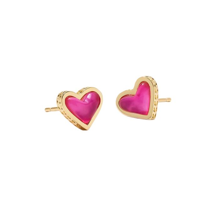 Kendra Scott Ellms Azalea Illusion Pink Stud Earrings 2024 — NEW WITH TAG