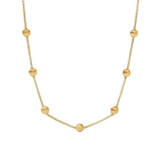 Julie Vos Cirque Delicate Station Necklace