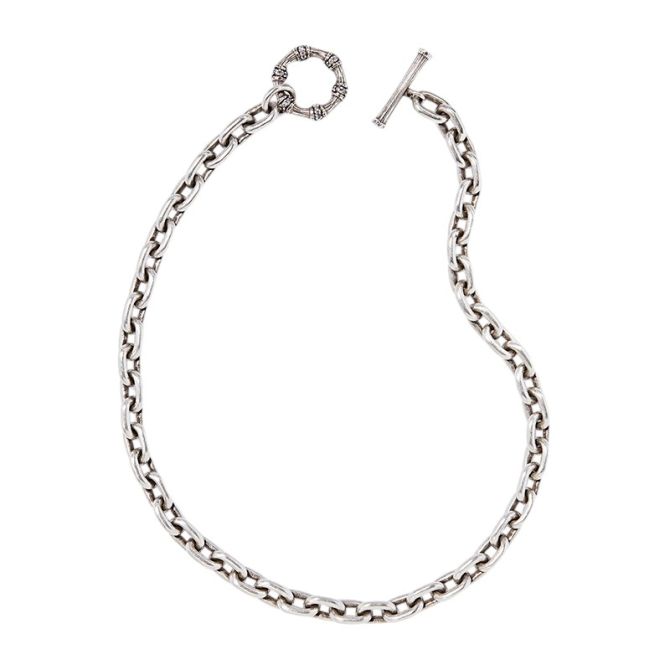 Kendra Scott Maura Chain Necklace in Silver Tone