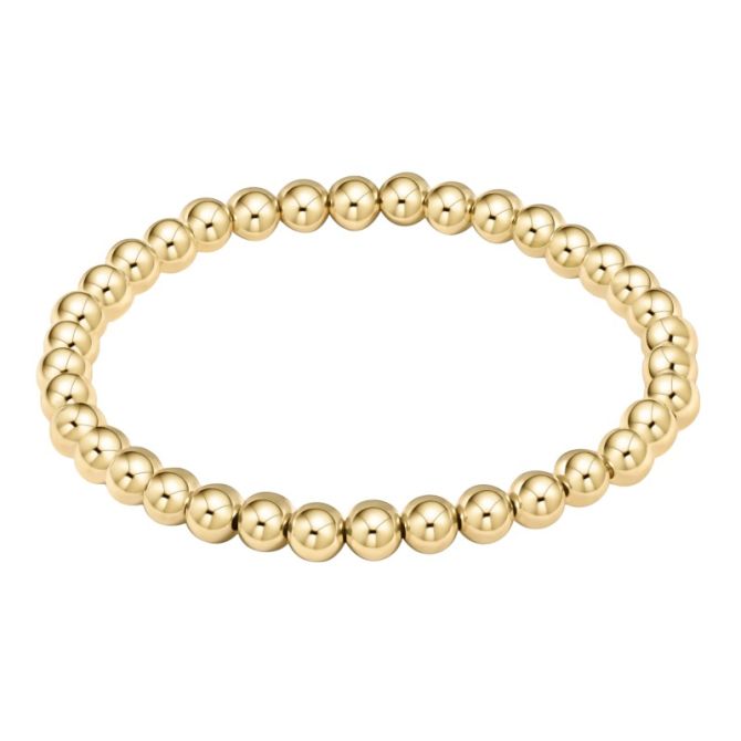 Enewton Design Classic Yellow Gold Beaded Bracelet, 5mm