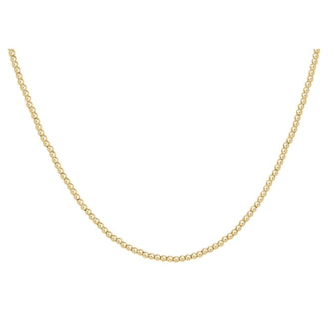 Enewton Design Classic 2mm Beaded Yellow Gold Choker, 17"