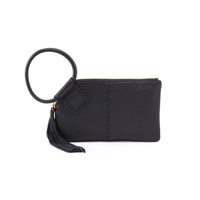 HOBO Sable Clutch, Black