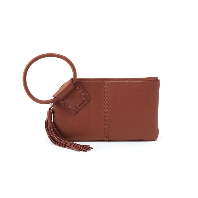 HOBO Sable Clutch, Toffee