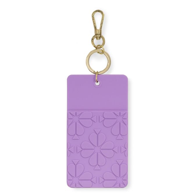 Kate Spade ID Clip, Spade Flower