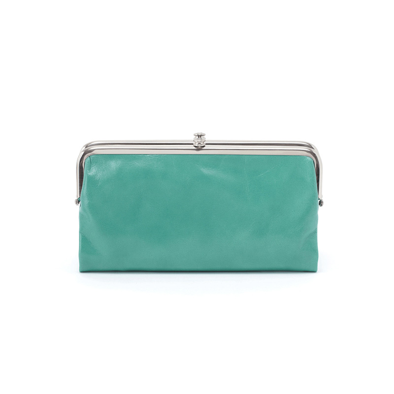 HOBO Lauren Clutch Wallet, Seafoam | Borsheims