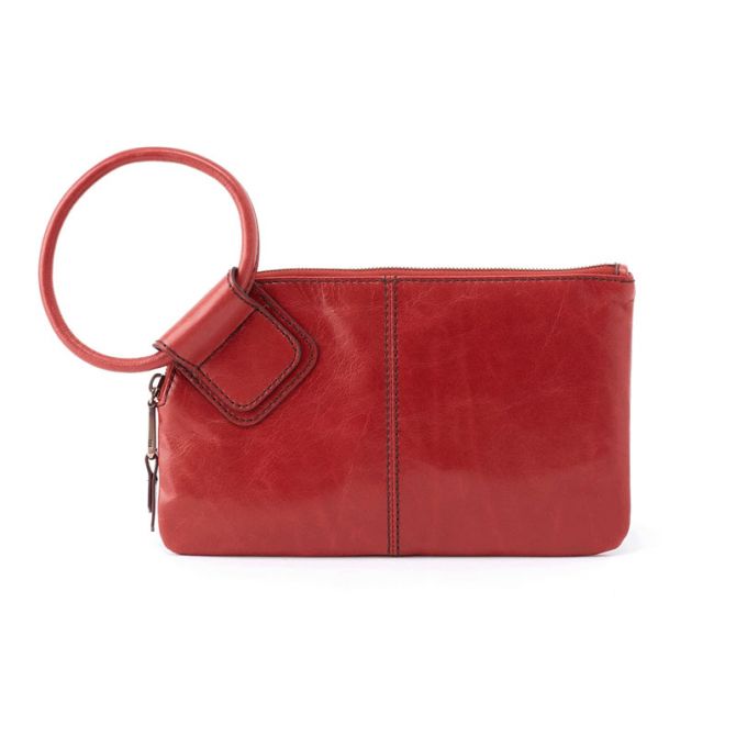 HOBO Sable Wristlet Clutch, Brick