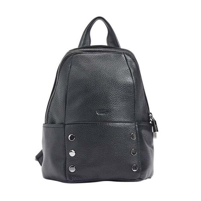 Hammitt Hunter Medium Backpack, Black Gunmetal