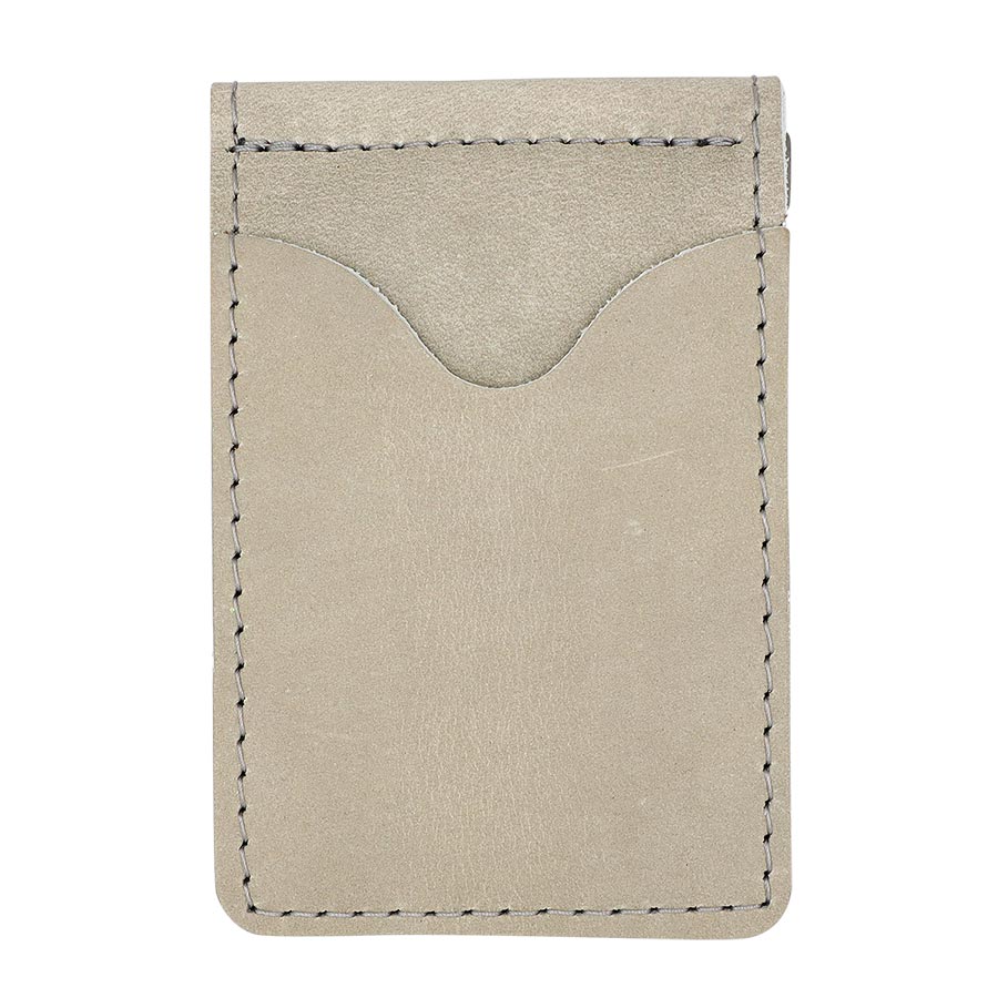 Rustico Money Clip Wallet, Stone | AC0101-0014 | Borsheims