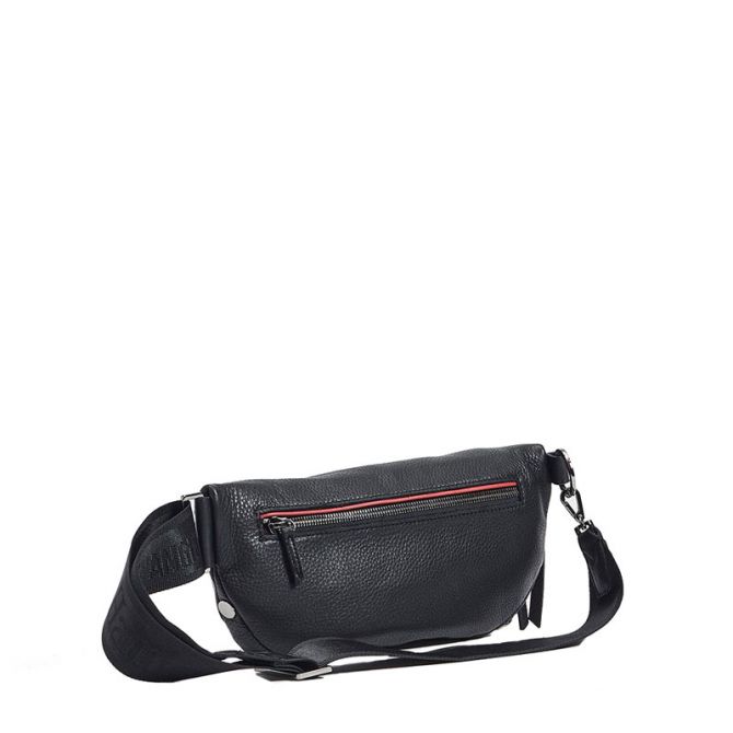 Hammitt Charles Crossbody Black Gunmetal Crossbody Bag