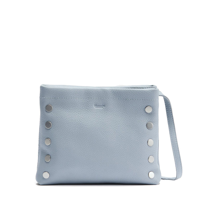 Hammitt Duke Crossbody, Limited Edition Dust Blue and Brushed Silver ...