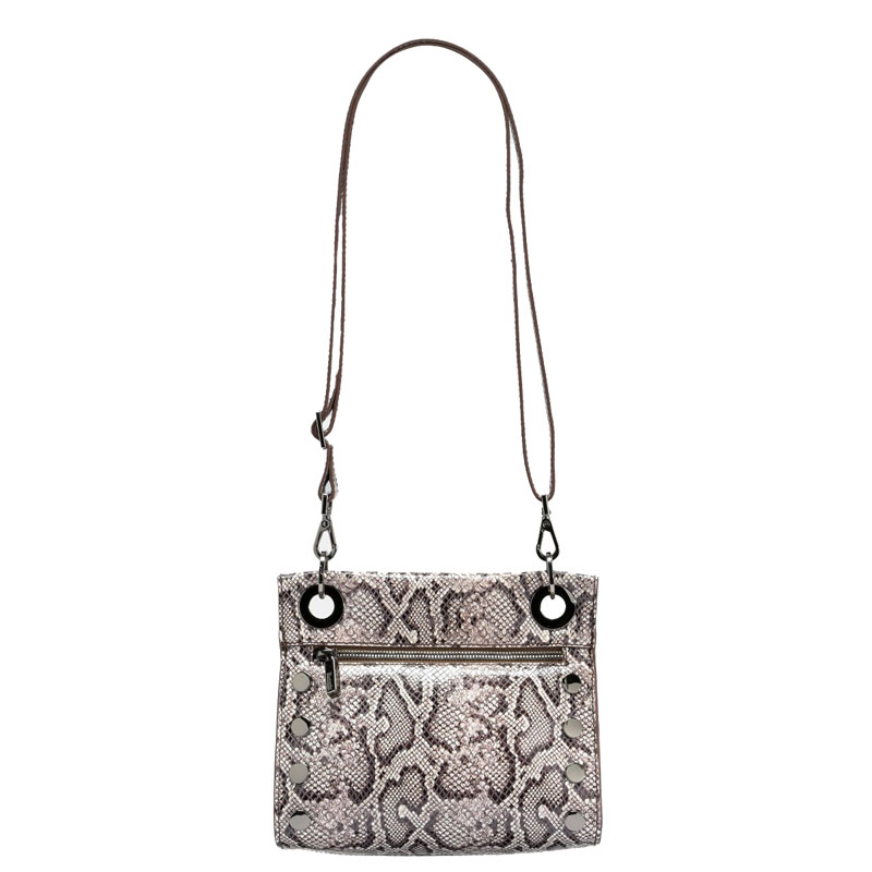 Hammitt Tony Small Crossbody, Limited Edition Snake and Gunmetal Tone ...