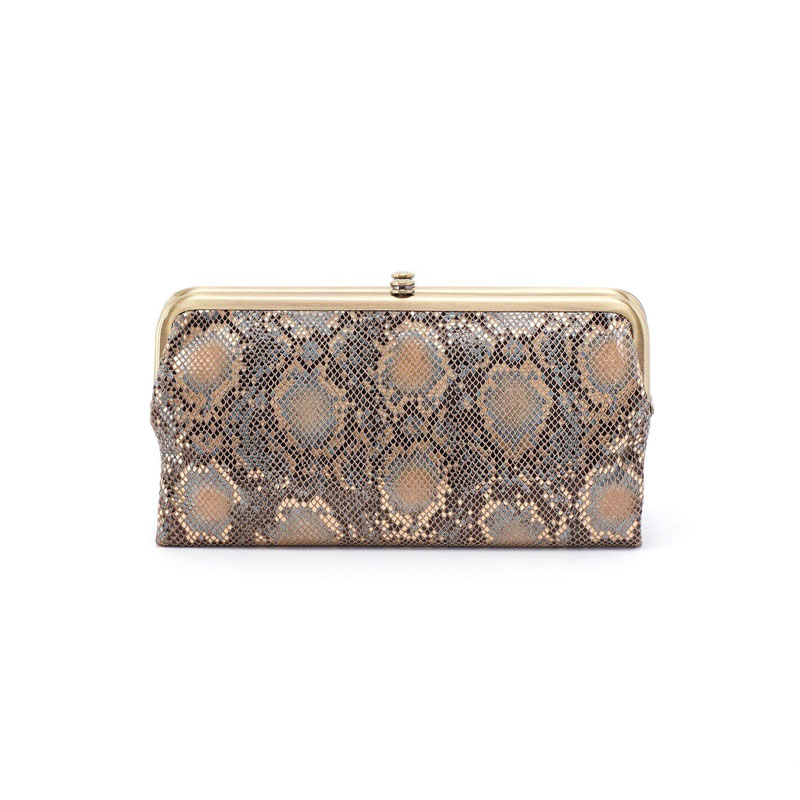 HOBO Lauren Clutch Wallet, Limited Edition Metal Snake | VI-3385METSK ...