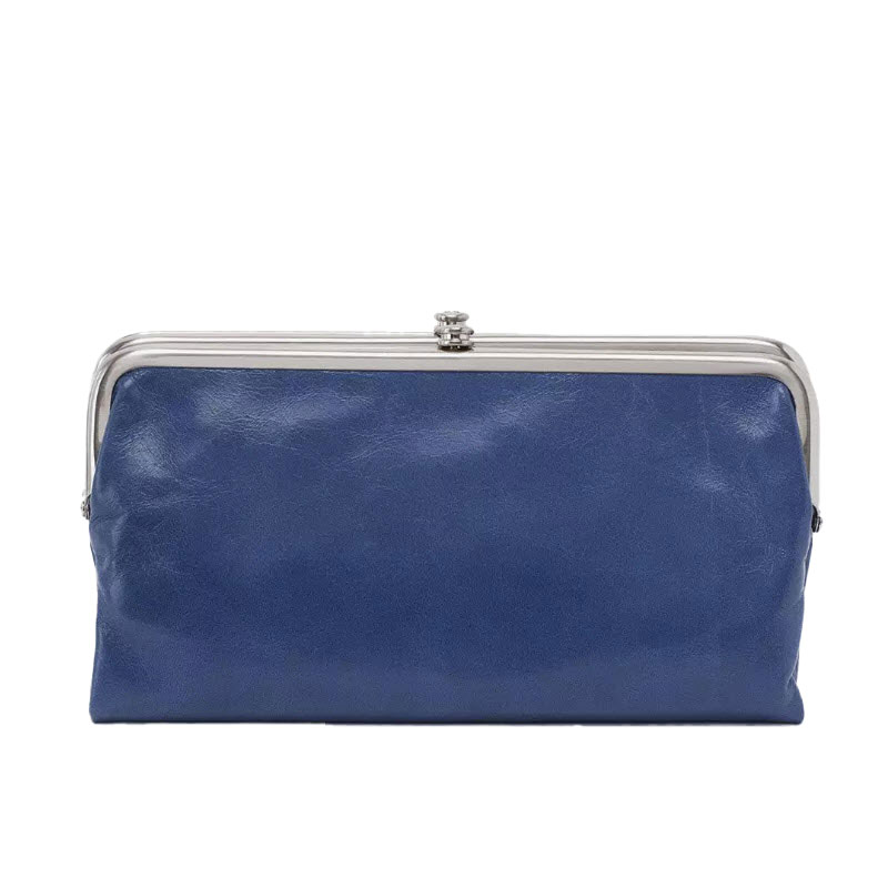 HOBO Lauren Clutch Wallet, Atlantis Blue Vintage Hide | Borsheims