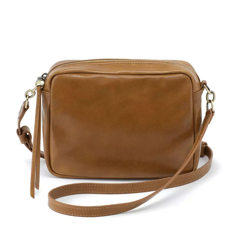 HOBO Renny Crossbody, Truffle Vintage Hide | VI-35827TRUF | Borsheims