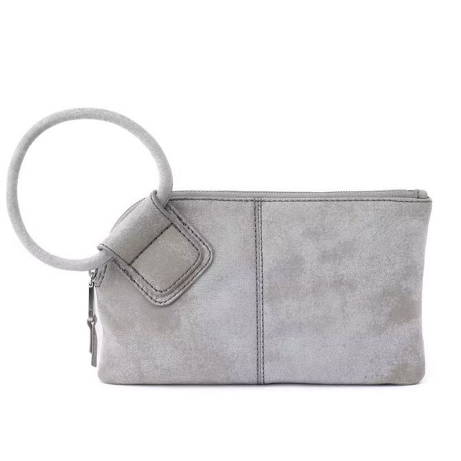 HOBO Sable Wristlet, Olive Oil Buffed Hide