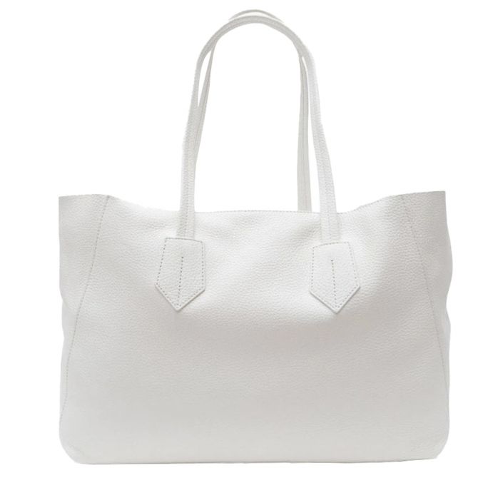 Neely & Chloe No. 2 Large Tote, White