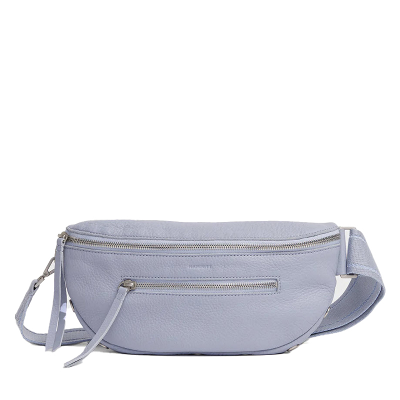 Hammitt Charles Belt Bag, Periwinkle Haze and Brushed Silver Tone ...