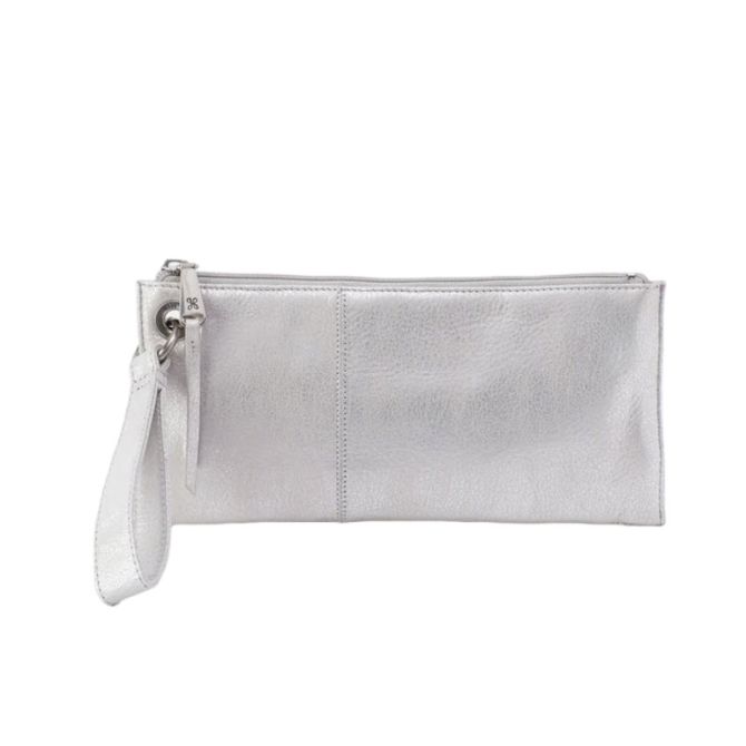 HOBO Vida Wristlet, Silver