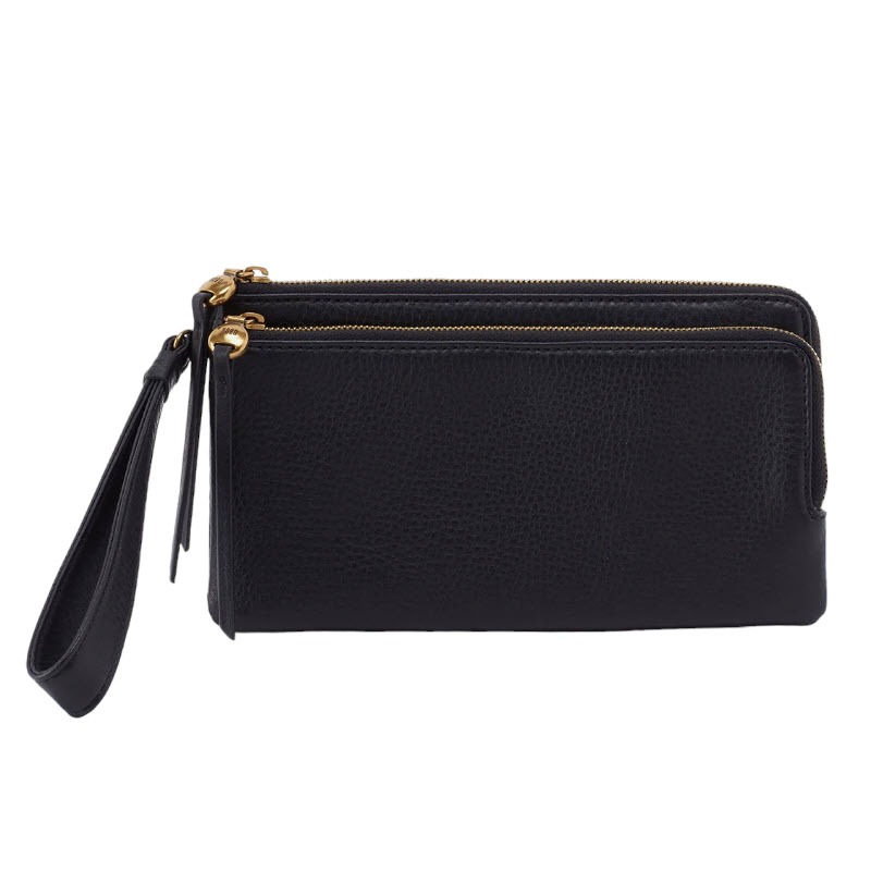 HOBO Dayton Wristlet, Black | SO-81103BLK | Borsheims