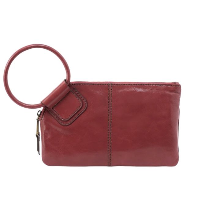 HOBO Sable Wristlet, Cranberry