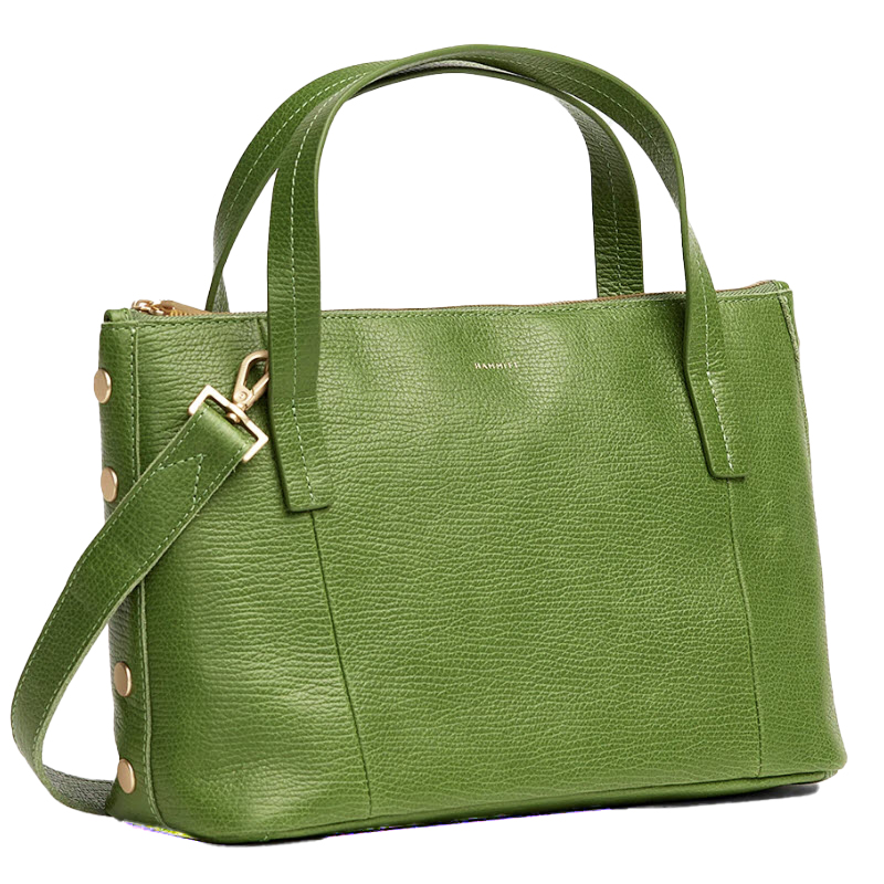 Hammitt Addie Medium Top Handle Crossbody Bag, Palm Green and Brushed ...