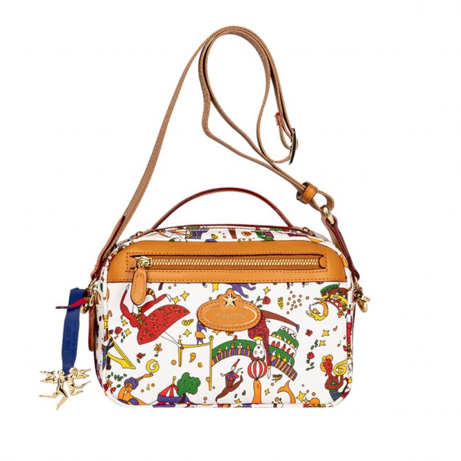 Piero Guidi Rossella Magic Circus Sling Bag White