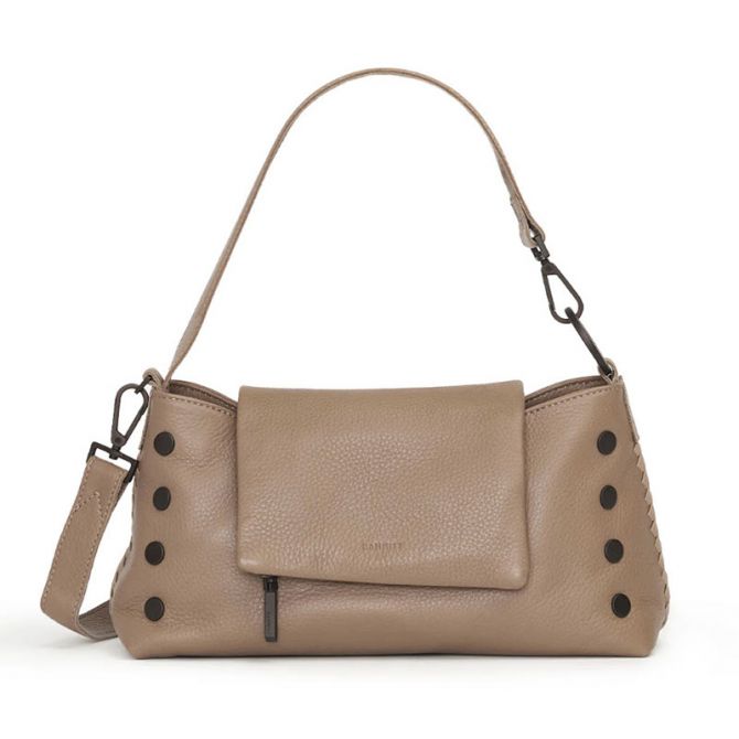 Hammitt VIP Satchel Shoulder Bag, Echo Taupe and Bronze