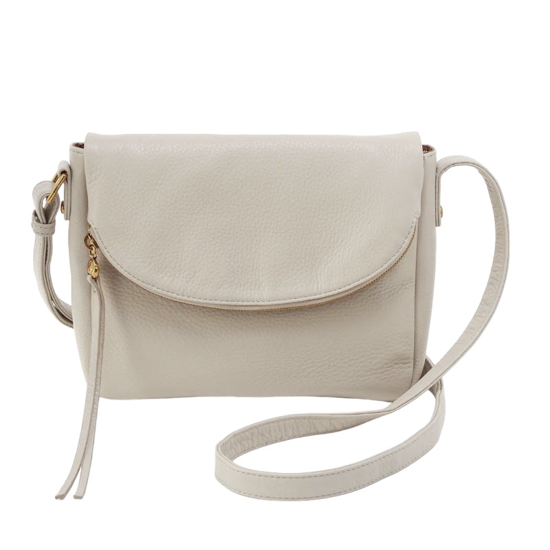 HOBO Fern Messenger Crossbody, Chalk | SO-82367CHLK | Borsheims