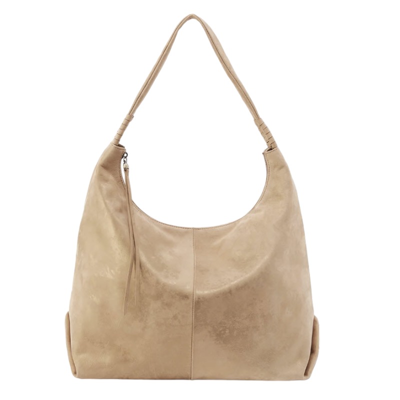 HOBO Astrid Hobo Bag, Gold Cashmere | NU-82407CSHM | Borsheims