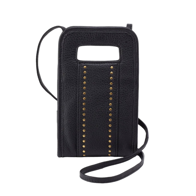 HOBO Ace Phone Crossbody, Black | NV-22666BLK | Borsheims