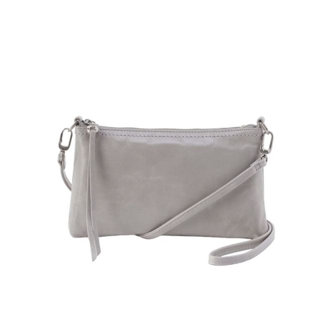 HOBO Darcy Crossbody, Light Grey