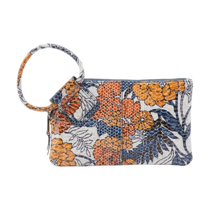 HOBO Sable Wristlet, Orange Blossom