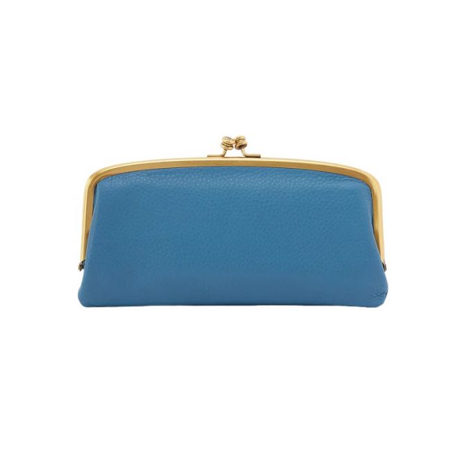 HOBO Cora Large Frame Wallet, Dusty Blue