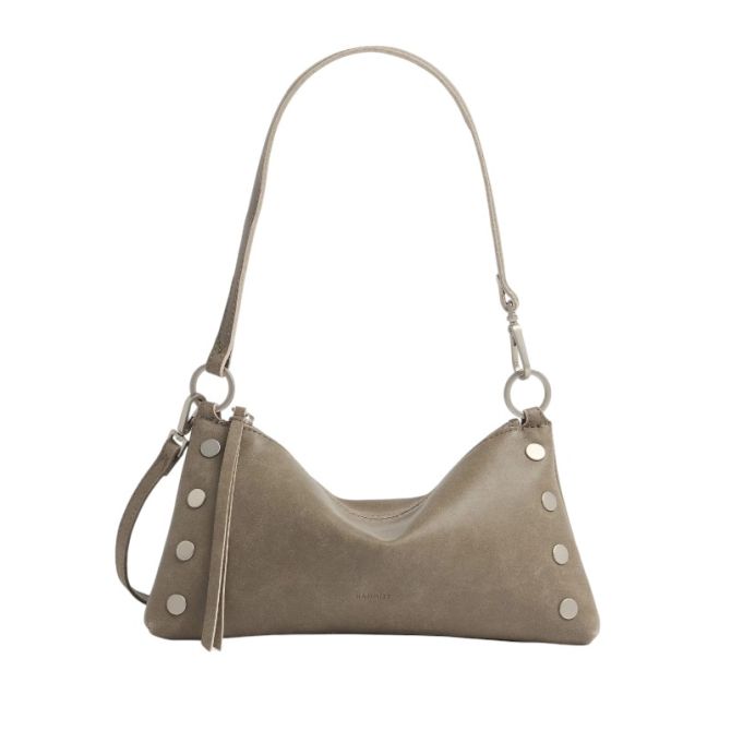 Hammitt Kyle Shoulder Bag, Pewter and Brushed Silver Hardware