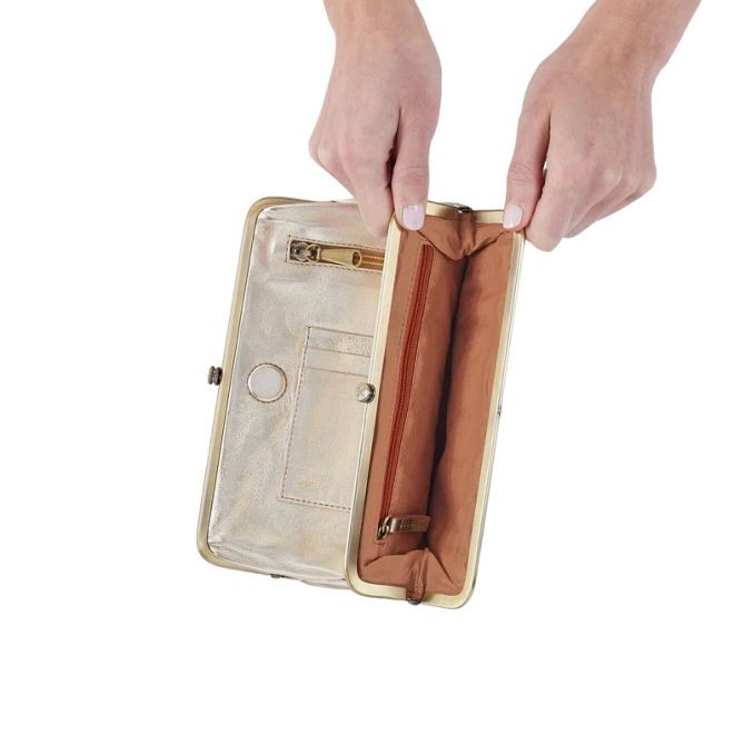 Gold online hobo wallet