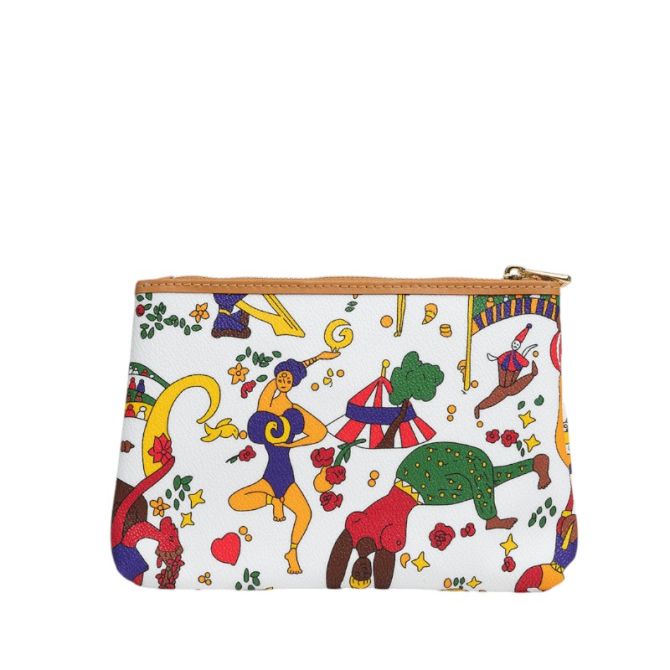 Piero Guidi Magic Circus Necessaire Cosmetic Case, White