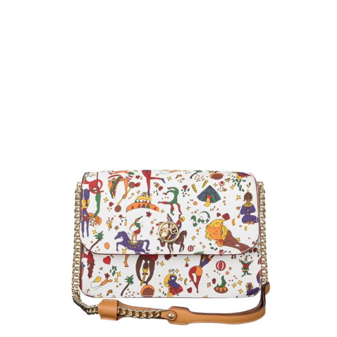 Piero Guidi Magic Circus Gemma Tracolla Sling Bag, White