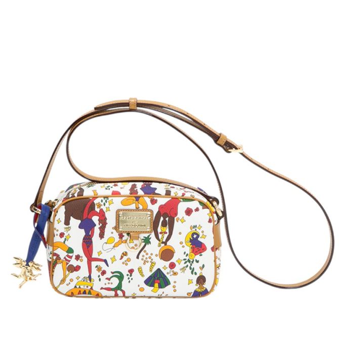 Piero Guidi Magic Circus Diana Tracollina Sling Bag, White