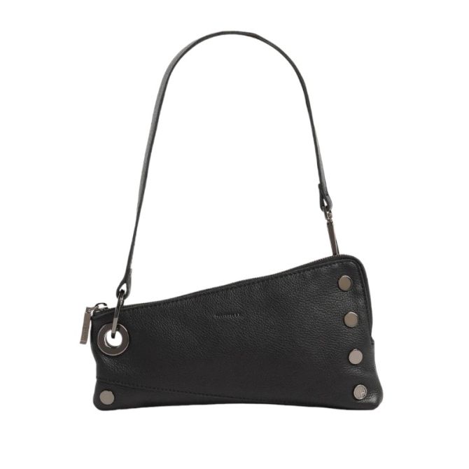 Hammitt Nash Pochette, Black and Gunmetal Hardware