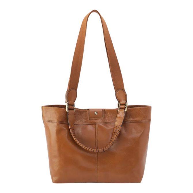 HOBO Romy Medium Tote, Truffle Polished Leather