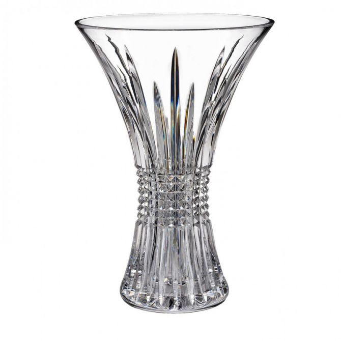 Waterford Lismore Diamond Vase, 14"