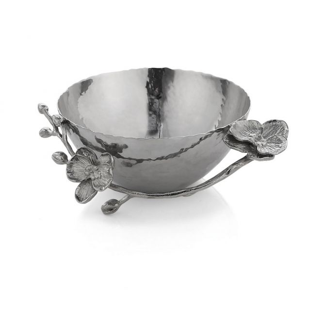 Michael Aram White Orchid Nut Bowl