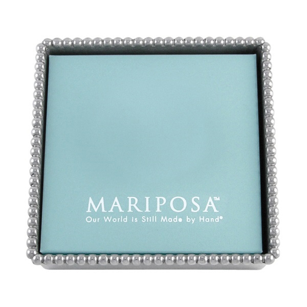 Mariposa Beaded Napkin Box