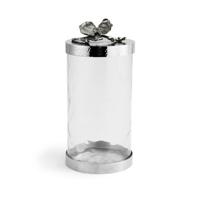 Michael Aram Black Orchid Canister, Large