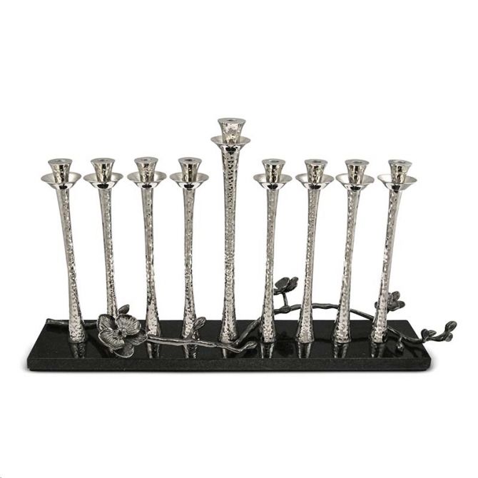 Michael Aram Black Orchid Menorah