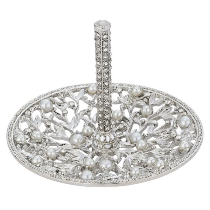 Olivia Riegel Eleanor Ring Holder, Silver