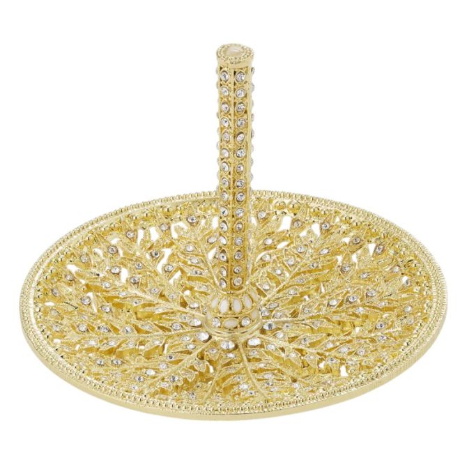 Olivia Riegel Florence Ring Holder, Yellow Gold Plated